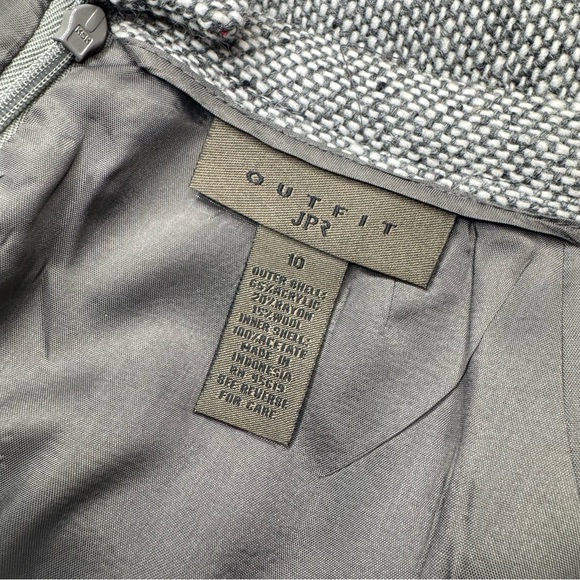 JohnPaulRichard Wool Blend Mini Skirt Size 10 NWT Boutique Boucle - Picture 8 of 10